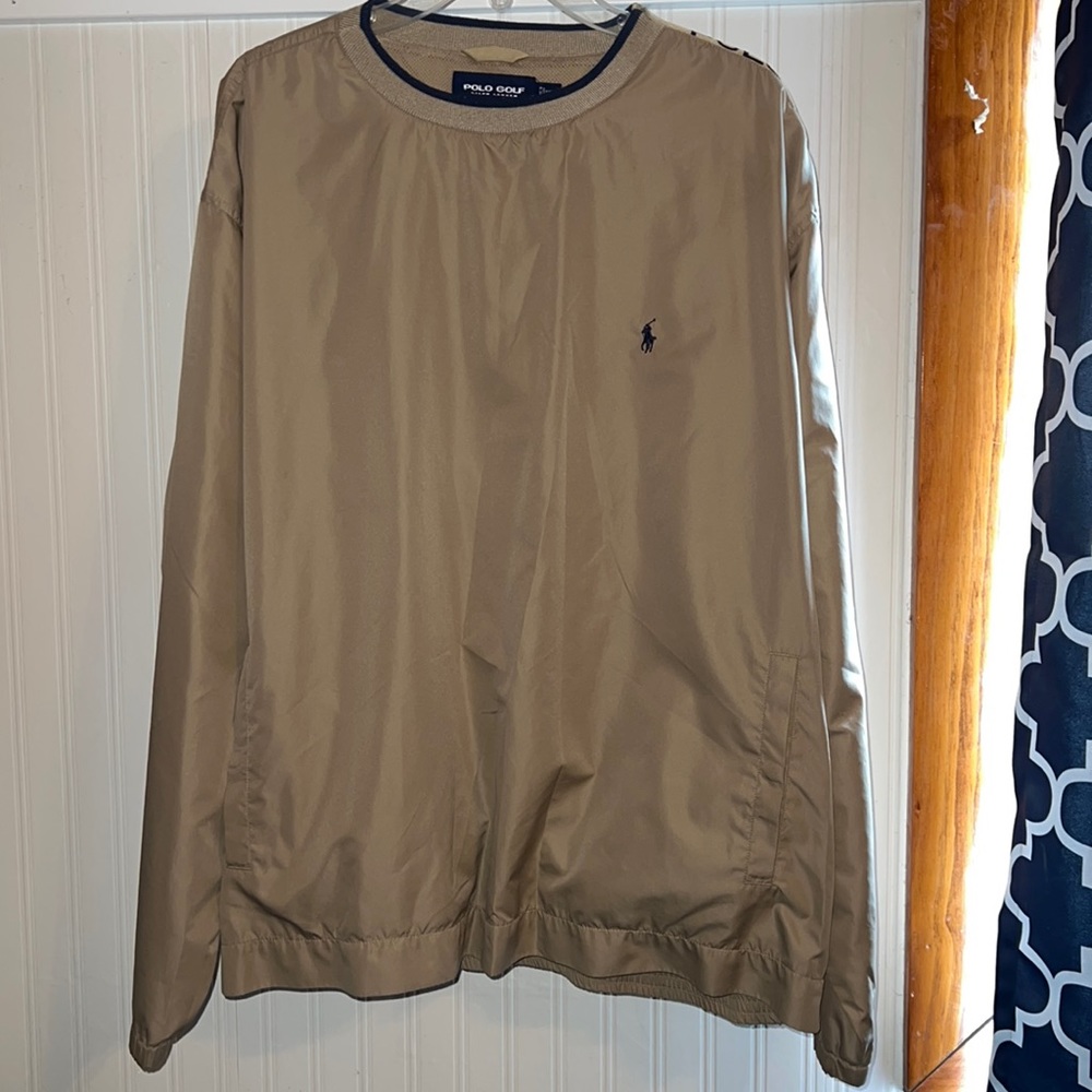 Vintage Mens Polo Golf Windbreaker Pullover